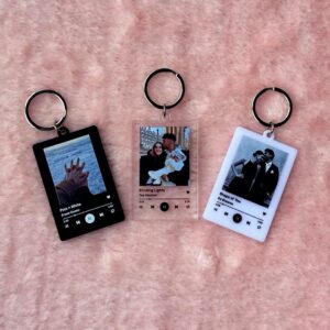 Custom Song Keychain with Photo